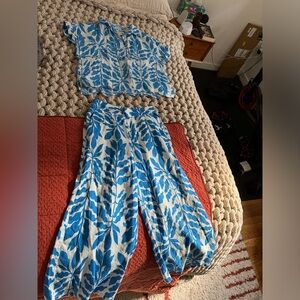 Rachel Zoe Linen Set